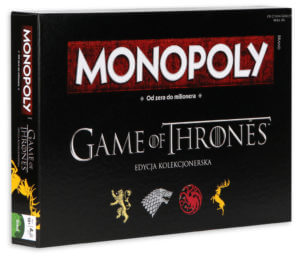 Gra Monopoly w wersji z Gry o Tron